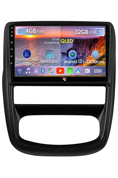 navi-it Navigatie dedicata Renault Duster 2010-2015, 4 GB RAM 32 ROM, Android 13, Display QLED, 9", DSP, Car