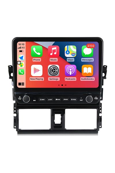 navi-it Dedicated navigation Vios 2014-2016 with rotary buttons model 2024, 4GB RAM 64GB ROM, Quadcore, Android