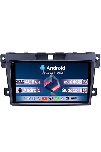 navi-it Navigatie dedicata Mazda CX 7 2008-2015, 4GB RAM 64GB ROM, Quad Core, Display 9" QLED 1K, Carplay, A