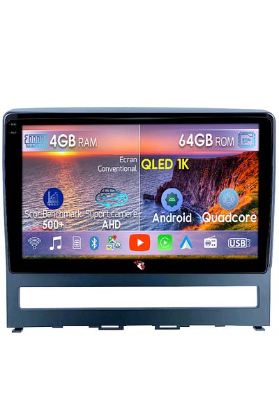 navi-it Navigatie dedicata Fiat Perla 9 2009 Idea 2011 2014, 4GB RAM 64GB ROM, Octacore, Android 14, Display