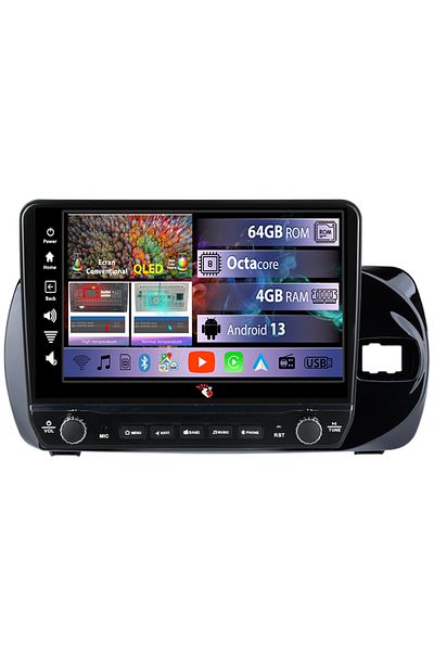 navi-it Dedicated navigation Vitz 2016-2020 with rotary buttons model 2024, 4GB RAM 64GB ROM, Quadcore, Android