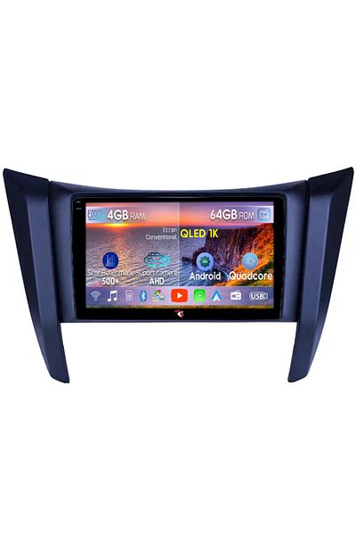 navi-it Navigatie dedicata Nissan Navara NP300 Frontier 2017, 4GB RAM 64GB ROM, Octacore, Android 14, Displa