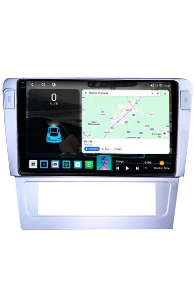 navi-it Navigatie dedicata Volkswagen Passat B7, 4GB RAM 64GB ROM, Octacore, Android 14, Display QLED 1K 9",