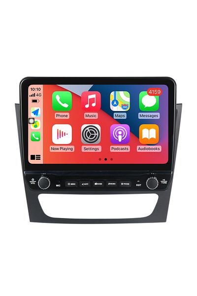 navi-it Dedicated w211 navigation with rotary buttons model 2024, 4 GB RAM 64 ROM, Quadcore, Android 13, Displ