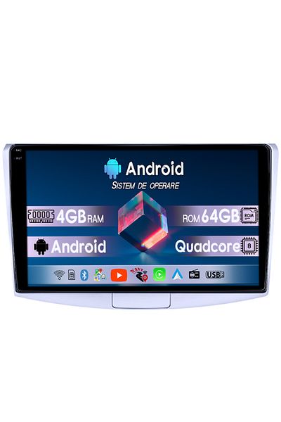 navi-it Navigatie dedicata VW Passat B6/B7/CC 2005-present, Gri, 4GB RAM 64GB ROM, Octacore, Display 10" QLE