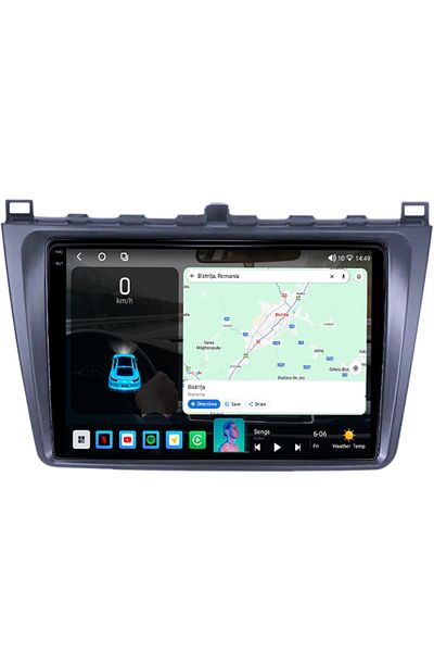 navi-it Dedicated navigation Mazda 6 2008-2014, 4GB RAM 64GB ROM, Octacore, Android 14, Display QLED 1K 9", Ca