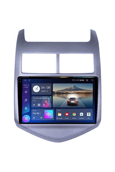 navi-it Dedicated navigation Chevrolet Aveo 2010-2015, 4GB RAM 64GB ROM, Octacore, Android 14, QLED 1K display