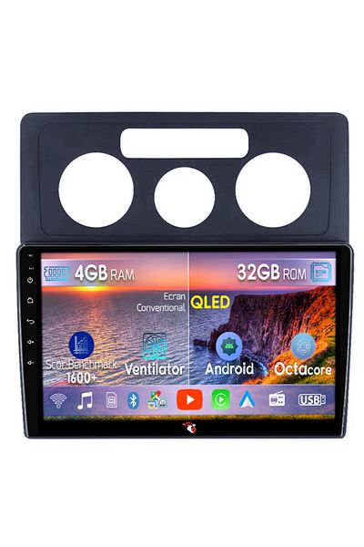 navi-it Navigatie dedicata Volkswagen Caddy 3 2004-2014, 4 GB RAM 32 ROM, Android 14, Display QLED, 10", DSP