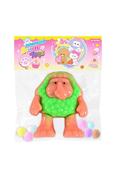 dalip Jucărie antistres Squishy, ​​​​Flippy, Model Brr Brr Patapim, Creștere lentă, TPR, Multicolor