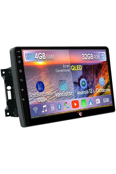navi-it Navigatie dedicata Jeep Wrangler 2007-2018, 4 GB RAM 32 ROM, Android 13, Display QLED, 10", DSP, Car