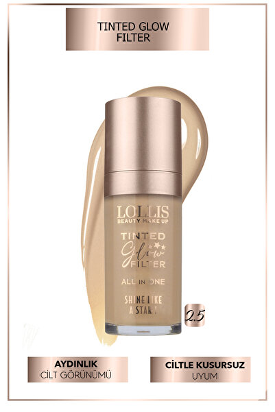 Lollis Tinted Glow Filter Highlighter & Primer Base / Tinted Glow Filter Aydı...