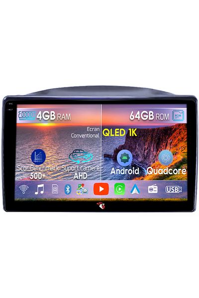 navi-it Navigatie dedicata Jeep Grand Cherokee 2005-2007, 4GB RAM 64GB ROM, Octacore, Android 14, Display QL