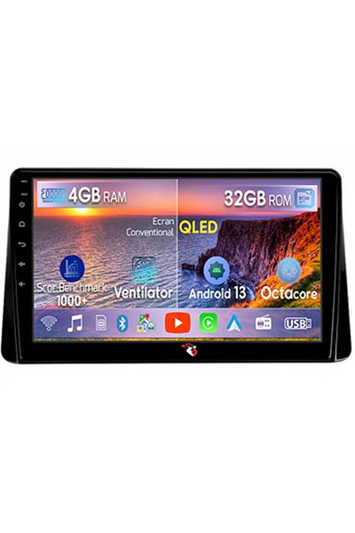 navi-it Dedicated navigation for Mitsubishi Eclipse Cross 2018-2019, 4GB RAM 32GB ROM, Octacore, Android 14, Display