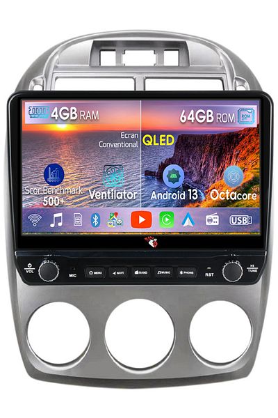 navi-it Dedicated navigation Cerato 2005-2006 with rotary buttons model 2024, 4 GB RAM 64 ROM, Quadcore, Andro
