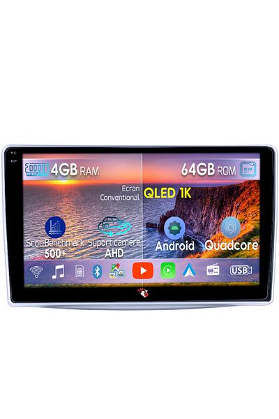 navi-it Navigatie dedicata Alfa Romeo Mito 2008-2018, 4GB RAM 64GB ROM, Octacore, Android 14, Display QLED 1
