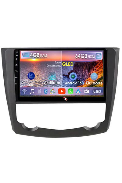 navi-it Navigatie dedicata Renault Kadjar 2015-2017, 4GB RAM 64GB ROM, Octacore, Android 13, Display QLED 9"