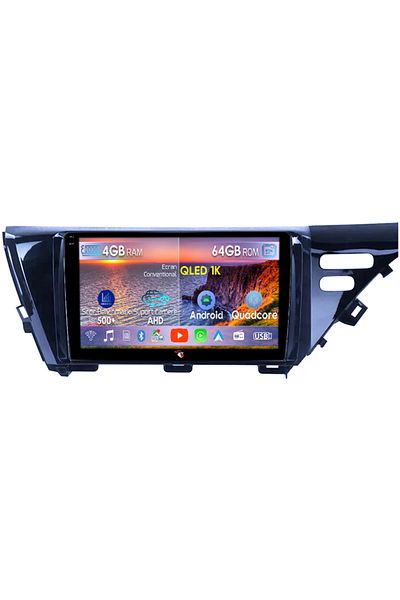 navi-it Navigatie dedicata Toyota Camry 2017-2020, 4GB RAM 64GB ROM, Octacore, Android 14, Display QLED 1K 1