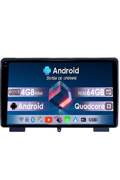 navi-it Navigatie dedicata Rohens Coupe 2009-2011, 4GB RAM 64GB ROM, Quad Core, Display 9" QLED 1K, Carplay,