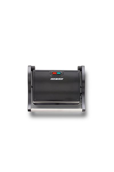 ALSAIF Sandwich Maker – 750W – Black × Silver