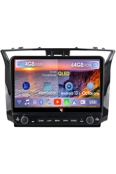 navi-it Dedicated navigation Sylphy 2003-2012 with rotary buttons model 2024, 4 GB RAM 64 ROM, Quadcore, Andro