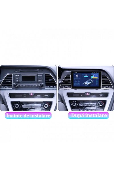 navi-it Navigatie dedicata Hyundai Sonata 9 2015-2018, 4GB RAM 64GB ROM, Quad Core, Display 9" QLED 1K, Carp