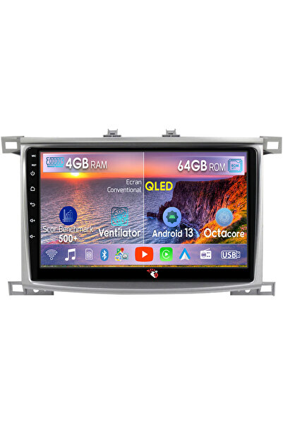 navi-it Navigatie dedicata Toyota Land Cruiser 100 2002-2007, 4GB RAM 64GB RO...