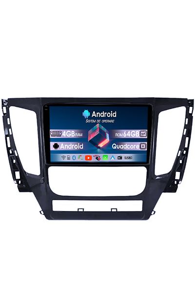 navi-it Navigatie dedicata Mitsubishi Pajero 2016-2018, 4GB RAM 64GB ROM, Quad Core, Display 9" QLED 1K, Car