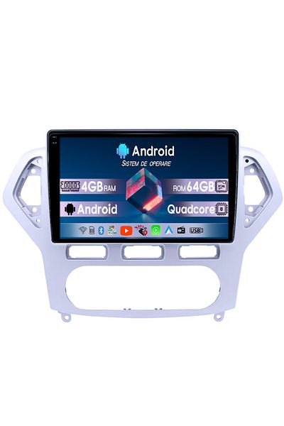 navi-it Navigatie dedicata Ford Mondeo 2006-2010, 4GB RAM 64GB ROM, Quadcore, Android 14, Display QLED 1K 10