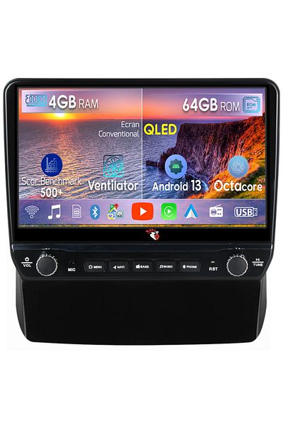 navi-it Dedicated navigation Forester 2018-2021 with rotary buttons model 2024, 4 GB RAM 64 ROM, Quadcore, And