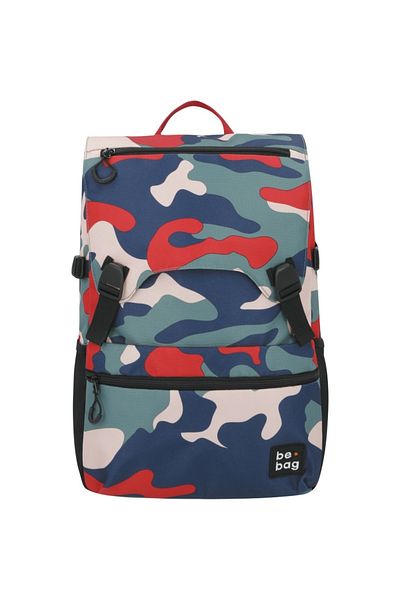 Herlitz Backpack Be.bag Be.smart, Color Camouflage, Material Polyester