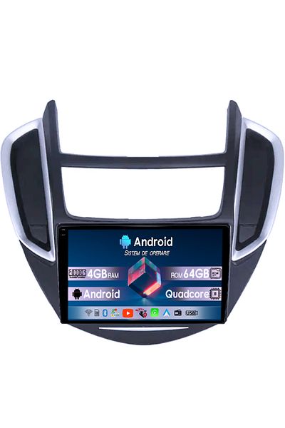 navi-it Navigatie dedicata Chevrolet Trax Tracker 2014-2016, 4GB RAM 64GB ROM, Octacore, Android 14, Display