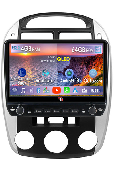 navi-it Navigatie dedicata Cerato 2004-2008 cu butoane rotative model 2024, 4...