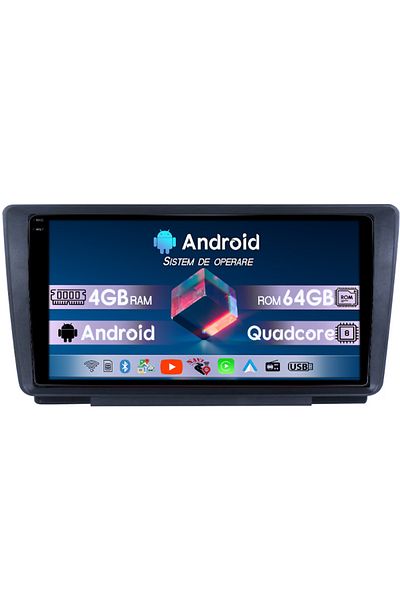 navi-it Navigatie dedicata Skoda Octavia 2008-2013, 4GB RAM 64GB ROM, Quad Core, Display 9" QLED 1K, Carplay