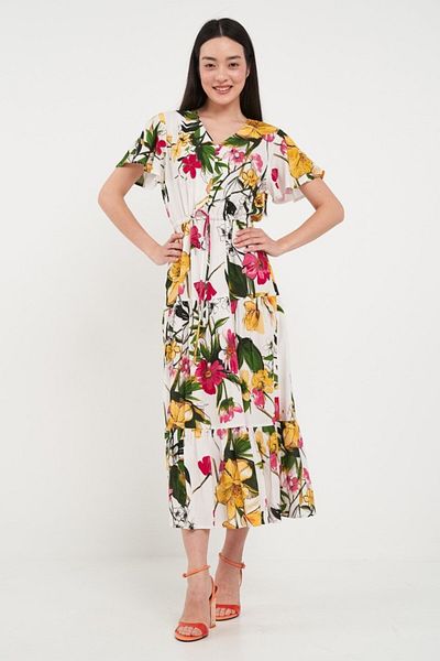 Timeout Women's dress with floral print