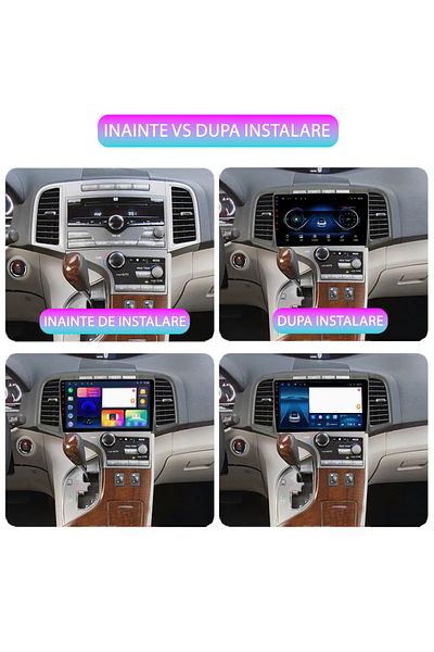 navi-it Navigatie dedicata Toyota Venza 2008-2016, 4GB RAM 64GB ROM, Octacore, Android 13, Display QLED 9",