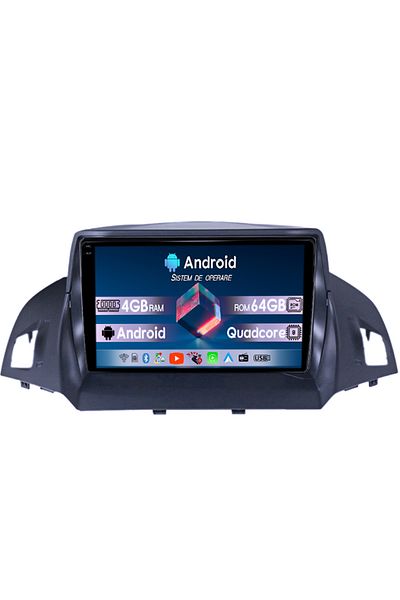 navi-it Navigatie dedicata Ford Kuga 2012-2019, 4GB RAM 64GB ROM, Octacore, Android 14, Display QLED 1K 9",