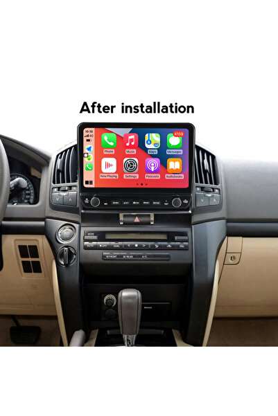 navi-it Navigatie dedicata Land Cruiser 200 2008-2015 cu butoane rotative model 2024, 4GB RAM 64GB ROM, Quad