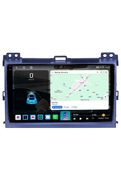 navi-it Navigatie dedicata Toyota Land Cruiser J120 Prado 2003 - 2009, 4GB RAM 64GB ROM, Octacore, Android 1