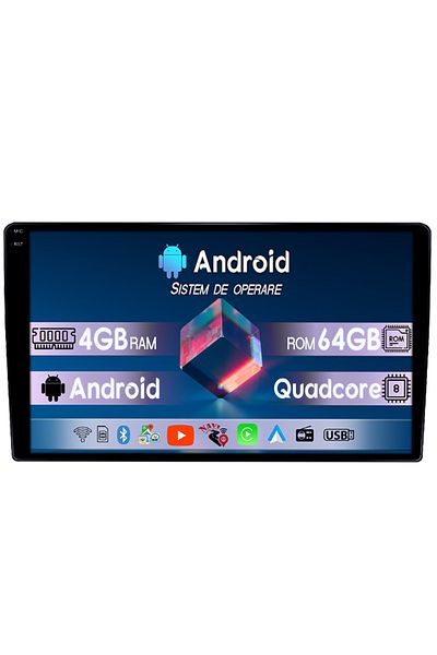 navi-it Navigatie dedicata Hyundai i40 2016, 4GB RAM 64GB ROM, Quad Core, Display 9" QLED 1K, Carplay, Andro