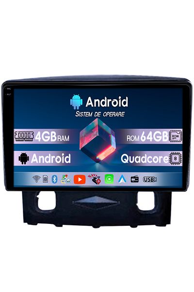 navi-it Navigatie dedicata Ford Kuga 2008-2010, 4GB RAM 64GB ROM, Quadcore, Android 14, Display QLED 1K 9",