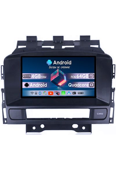 navi-it Navigatie dedicata Opel Astra J, 4GB RAM 64GB ROM, Android 14, DISPLAY 10 inch QLED 1K, Octacore
