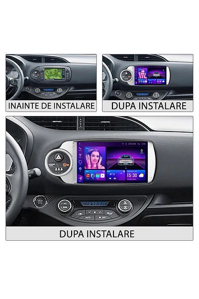 navi-it Navigatie dedicata Toyota Yaris 2012-2017, 4GB RAM 64GB ROM, Octacore, Display 9" QLED 1K, Carplay,