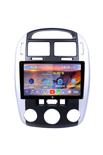 navi-it Navigatie dedicata Kia Cerato 2004-2008, 4GB RAM 64GB ROM, Octacore, Android 14, Display QLED 1K 9",