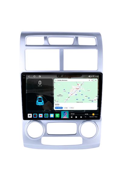 navi-it Navigatie dedicata Kia Sportage 2004-2007, 4GB RAM 64GB ROM, Octacore, Android 14, Display QLED 1K 9