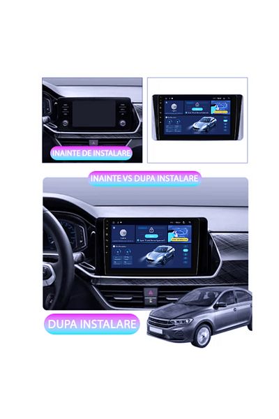 navi-it Navigatie dedicata VW Polo 6 2020-2022, 4GB RAM 64GB ROM, Octacore, Android 14, Display QLED 1K 9",