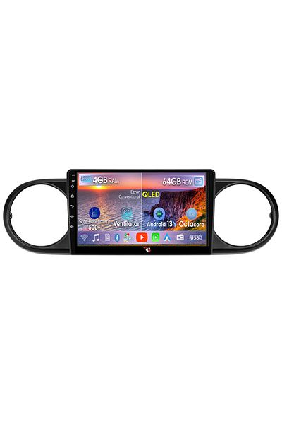 navi-it Navigatie dedicata Toyota Tacoma 2015-2021, 4GB RAM 64GB ROM, Octacore, Android 13, Display QLED 9",