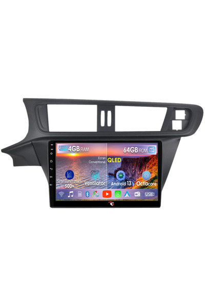 navi-it Navigatie dedicata Citroen C3-XR 2010-2015, 4GB RAM 64GB ROM, Octacor...