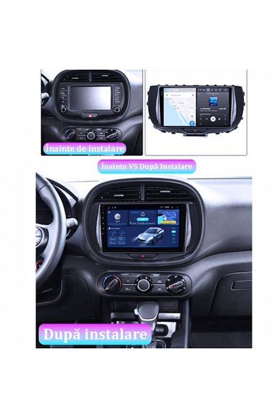 navi-it Navigatie dedicata Kia Soul 2019-2020, 4GB RAM 64GB ROM, Quad Core, Display 9" QLED 1K, Carplay, And