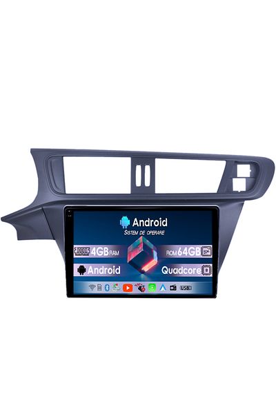navi-it Navigatie dedicata Citroen C3-XR 2010-2015, 4GB RAM 64GB ROM, Quadcore, Android 14, Display QLED 1K