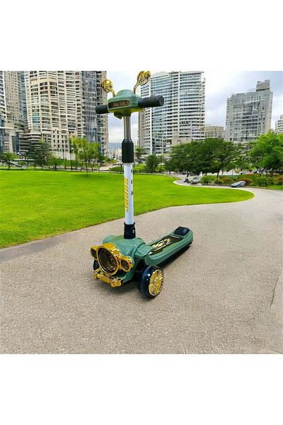 OEM LUNA LUX Children's Scooter with 3 Wheels, Lights, and Music
